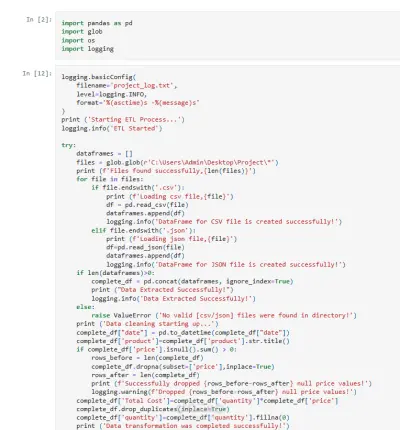 CSV & JSON Data Processing Pipeline