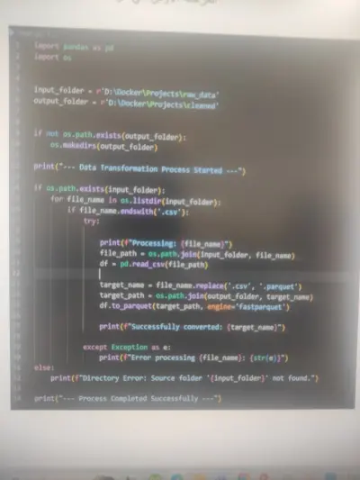 Title: Automated ETL Pipeline: Batch Processing and CSV to Parquet Optimization