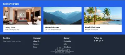 Booking Landing Page