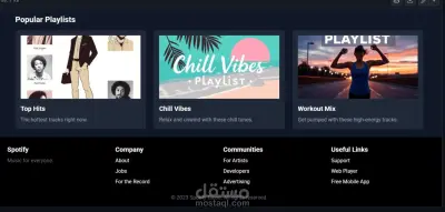 Spotify Task