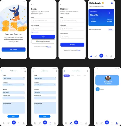 Expense Tracker تطبيق