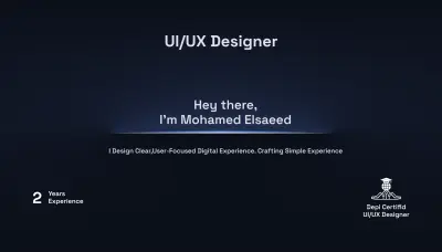 تصميم بورتفوليو