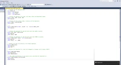sql query problems and solutions