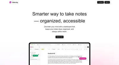 Wordyme- note-taking app