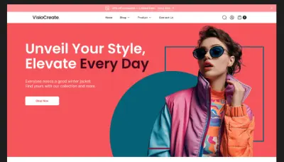 متجر الأزياء الإلكتروني (E-commerce Fashion Store)