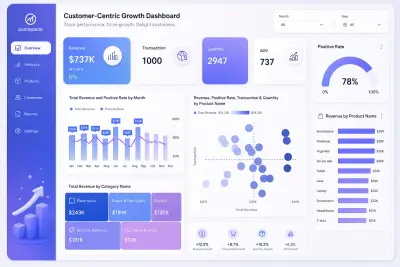 لوحة قياس النمو المتمحور حول العميل (Customer-Centric Growth Dashboard)