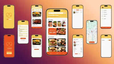Restaurant app with Flutter