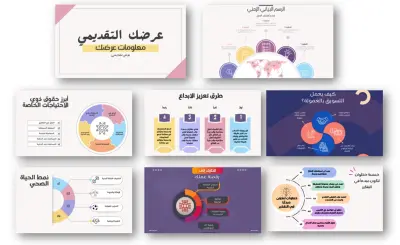 تصميم عرض تقديمي بريزينتيشن