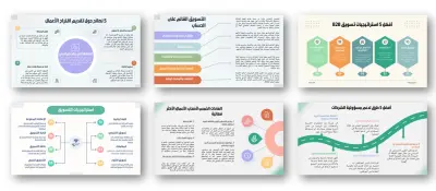 تصميم عروض تقديمية بريزينتيشن