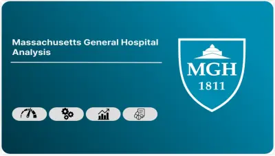 تطوير لوحة تحكم (Dashboard) شاملة لتحليل الأداء الطبي والمالي لمستشفى MGH.