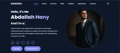 صورة العمل Front-End React Developer