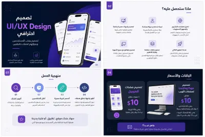 تصميم واجهة المستخدم للمواقع والتطبيقات - UI UX Design