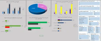 تحليل بيانات سكانية باستخدام اكسيل و SPSS
