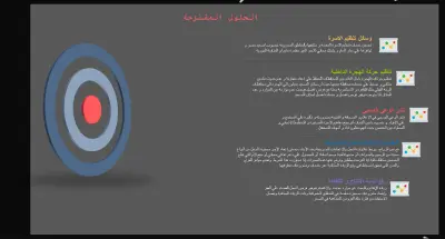 عرض تقديمي عن تحليل المشاكل السكانية