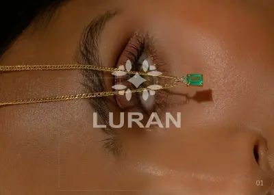 تصميم لوجو احترافي لبراند Luran