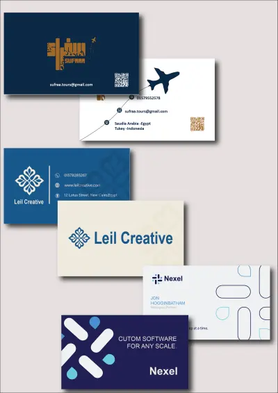 تصميم بيزنس كارد احترافي وعصري | Professional Business Card Design