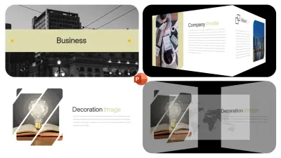 تصميم عرض تقديمي احترافي (Business Presentation Design)