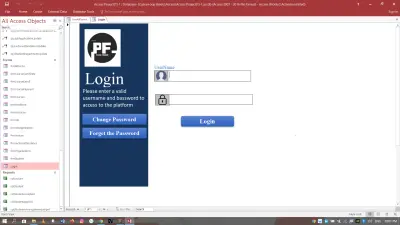 Access Data Base Project