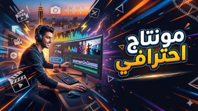 مونتاج فيديو احترافي (ريلز - يوتيوب)