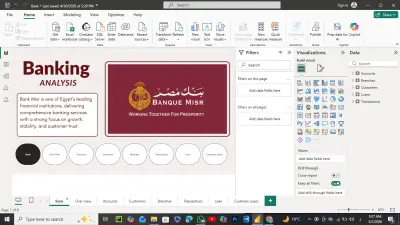 Banking Sector Data Analysis & Interactive KPI Dashboard (Banque Misr Case Study).