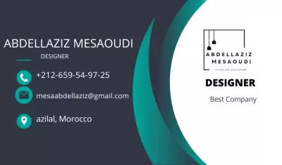 تصميم بطاقة عمل