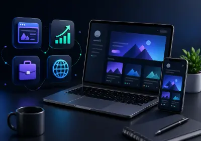 سأصمم لك Portfolio احترافي يعرض مهاراتك في AI و Data Analysi