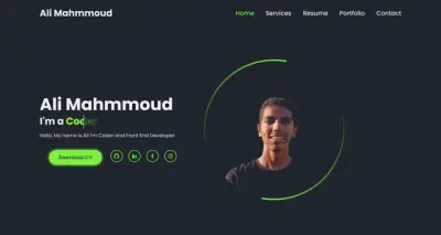 Portfolio جديد لي