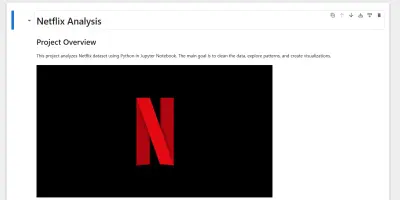 Netflix Data Cleaning & Visualization Project