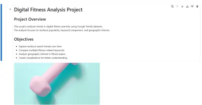 Digital Fitness Analysis Project