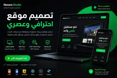 موقع إلكتروني سريع جداً ومتوافق مع محركات البحث (SEO)