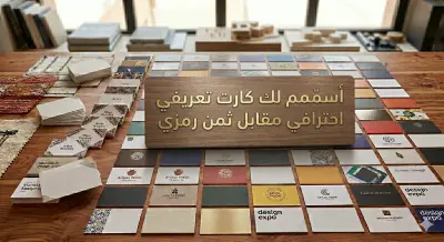سأصمم لك كارت تعريفي  احترافي مقابل تمن رمزي (5$)