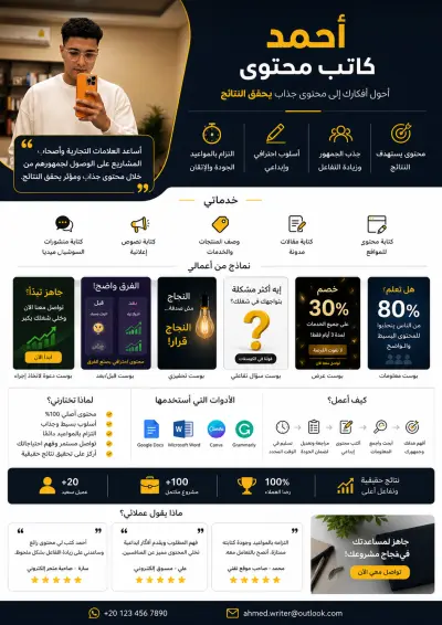 كاتب ومنتج فديوهات