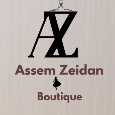 تصميم هويه بصريه و لوجو/ Assem Zeidan Boutique