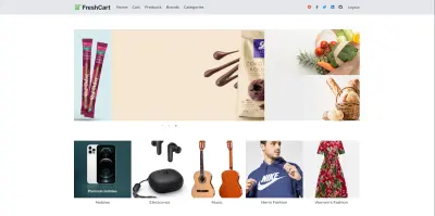 Fresh Cart - Ecommerce web app