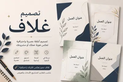 إنشاء cover pages