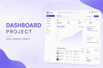 Dashboard uiux design