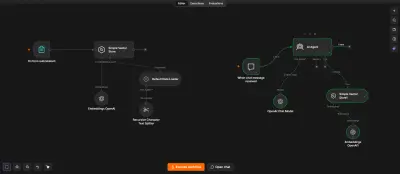 بناء نظام ذكاء اصطناعي مخصص (RAG Workflow) وأتمتته بالكامل عبر n8n
