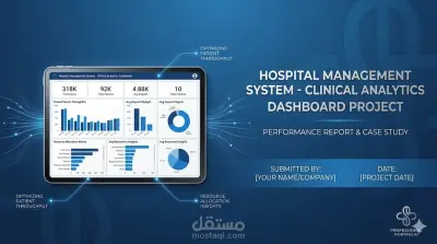 تحليل بيانات نظام إدارة المستشفيات (Hospital Management System) باستخدام Power BI
