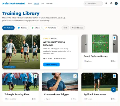 Interactive Football Training Platform with Tactical Simulation System