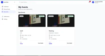 منصة سوق الفعاليات بتقنيه ASP.NET API
