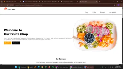 تصميم واجهات مواقع إلكترونية باستخدام HTML, CSS & JavaScript