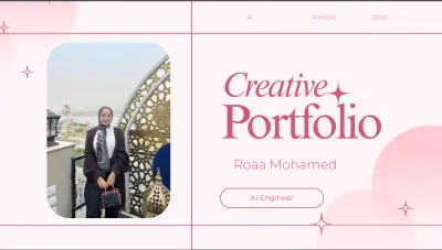 تصميم Portfolio احترافي
