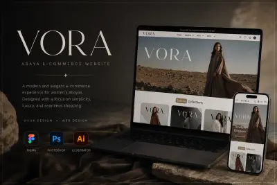 Vora — Luxury Abaya E-Commerce Experience