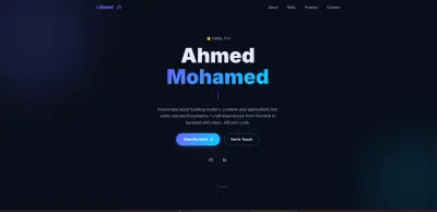 مطور Full Stack: تطبيقات ويب حديثة، قابلة للتطوير، وحلول لمشكلات واقعية