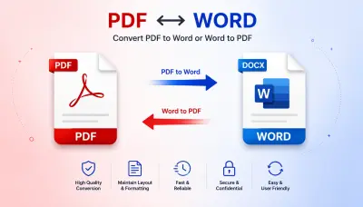 تحويل من PDF الي WORD