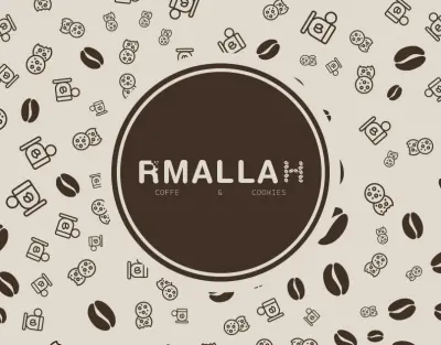 تصميم هوية بصرية لمقهى "رمالة"