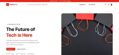 موقع e-commerce متكامل
