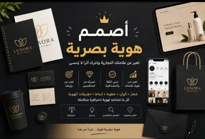 مصمم هويات بصرية احترافية