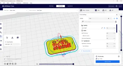 3D Printing Project Using Ultimaker Cura
