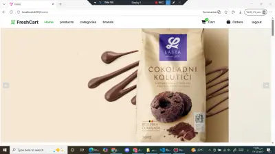 منصة تجارة إلكترونية متكاملة للأنظمة الذكية (FreshCart)